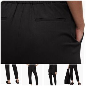 All Saints Aleida Jersey Crop Trousers (Size 8) NWT